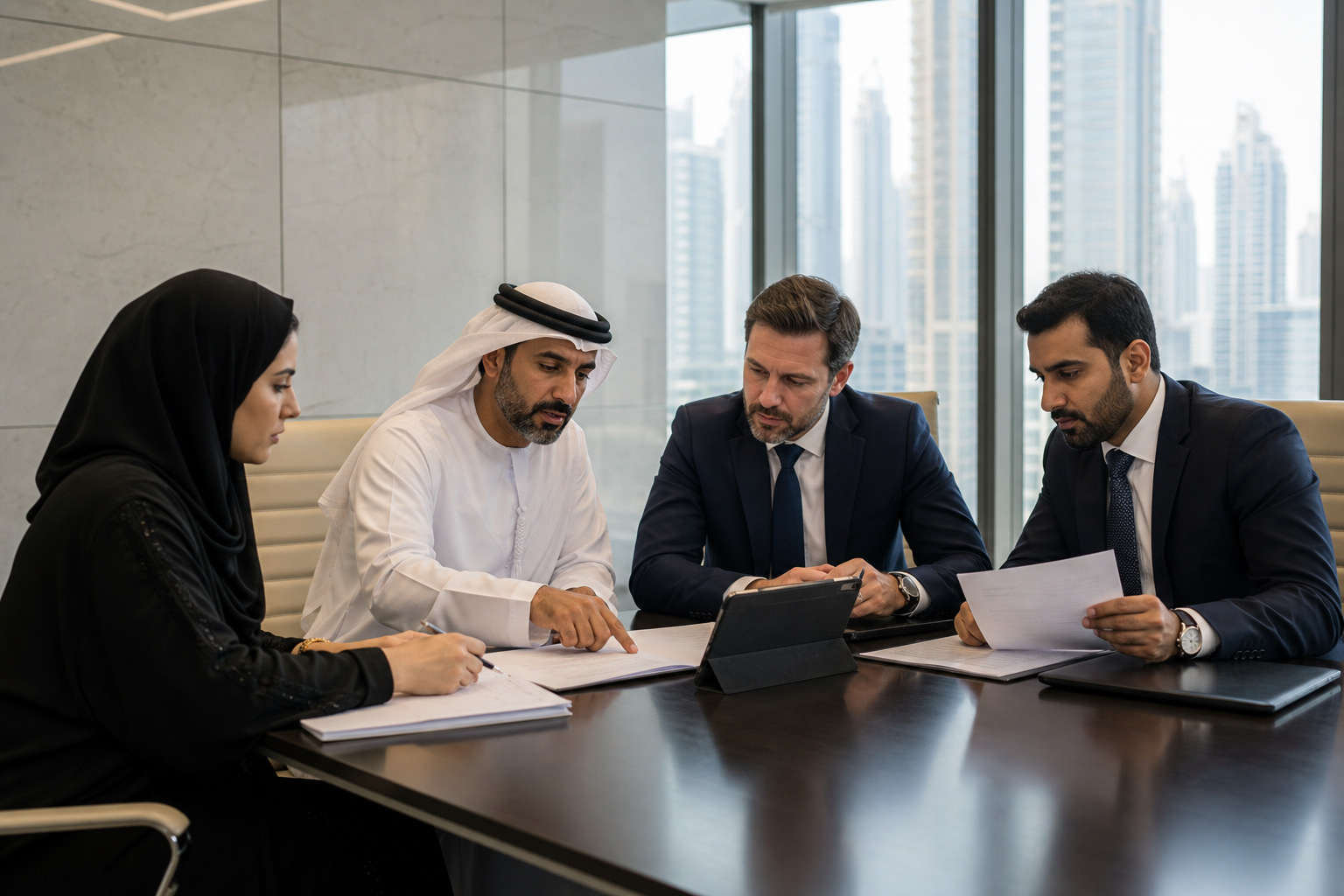 Corporate Governance in Modern Dubai Boardroom